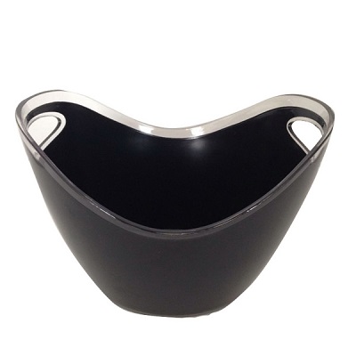 Double-Layer Plastic Ice Bucket