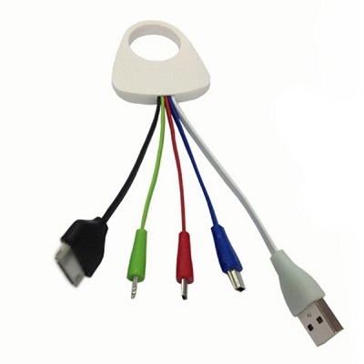 Ring Shorty 4-in-1 Multi-Function Charger Cable