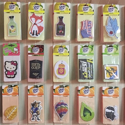 Custom Shaped Paper Air Freshener