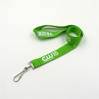 Polyester Neck Lanyard w/ Metal Swivel Snap Hook