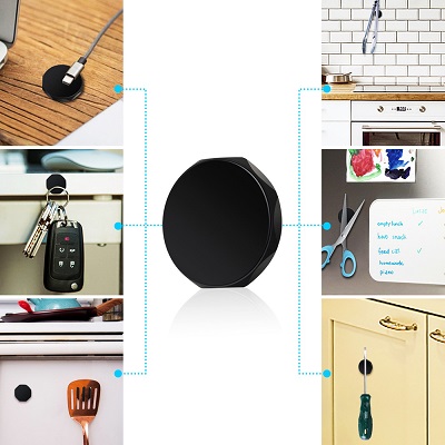 Stick Smartphone Magnetic Car Mount Holder on Flat Dashboard