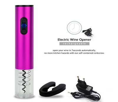 Stainless Steel Electric Automatic Red Wine Bottle Opener