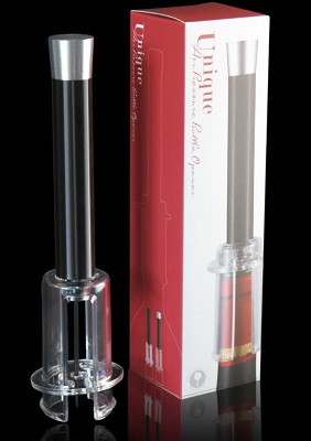 Custom Colorful Aluminum Alloy Air Pump Wine Opener