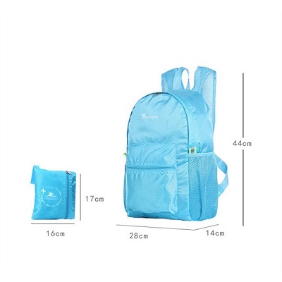 Folding Backpack with Custom Logo