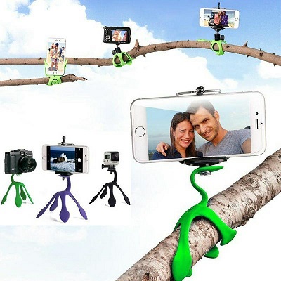 Gecko Shape Multi-function Mobile Phone Stand