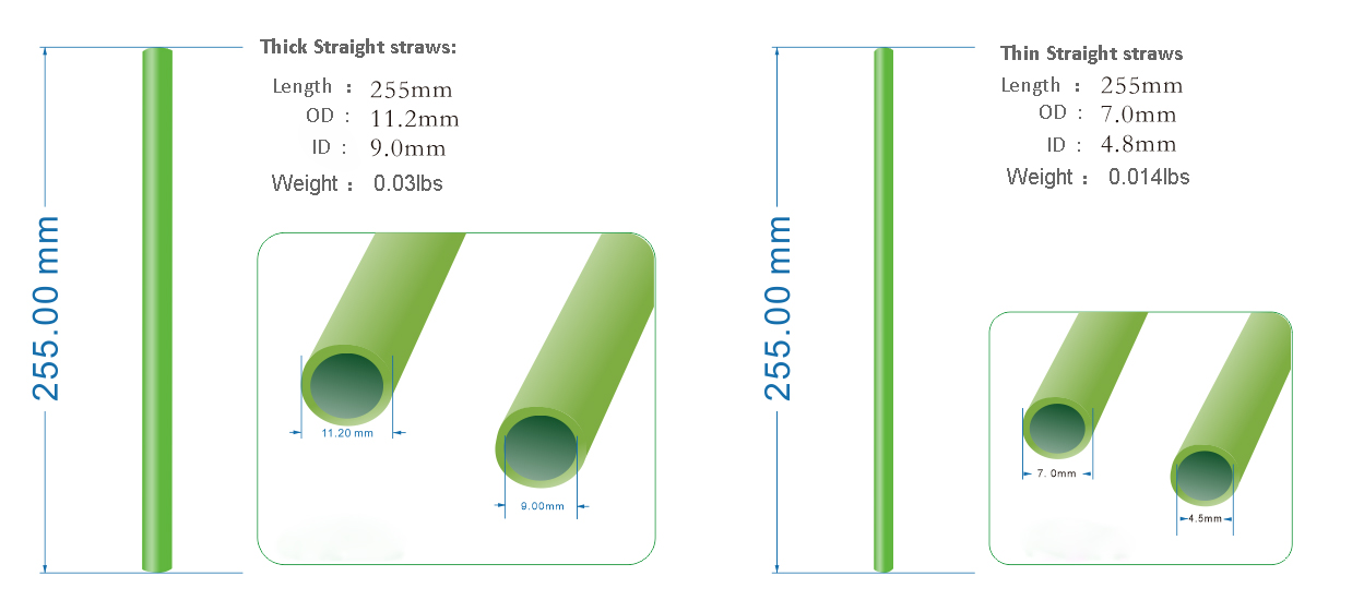 Flexible Folding Reusable Silicone Drinking Straws