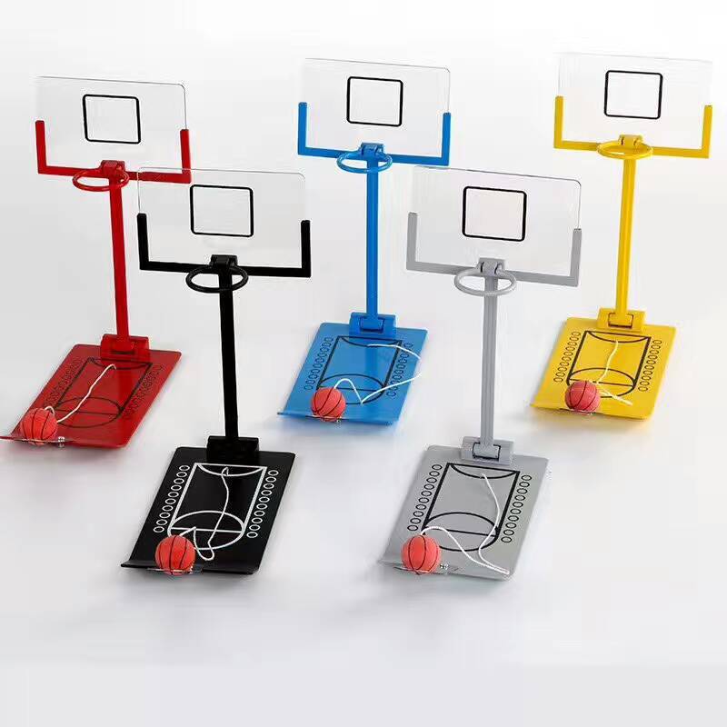 Mini desktop basketball shooting hoop