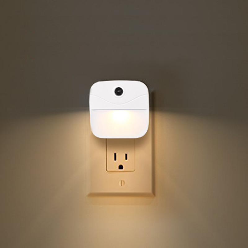 Multi-Function Night Light Sensor Switch Box with Warm/White LED for Bedroom/Bathroom/Kitchen