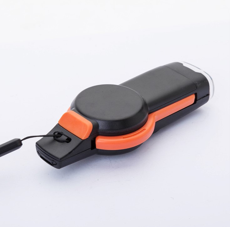 7 in 1 Survival Whistle with LED lamp, Compass, Magnifying glass, Reflector, Thermometer and Sealed bin Function