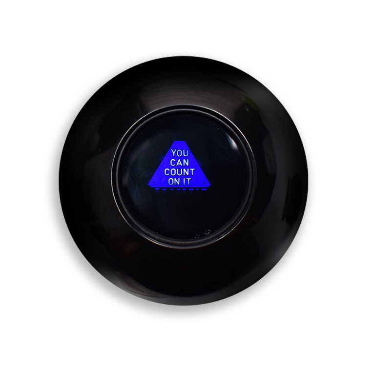 4” Magic 8 Ball