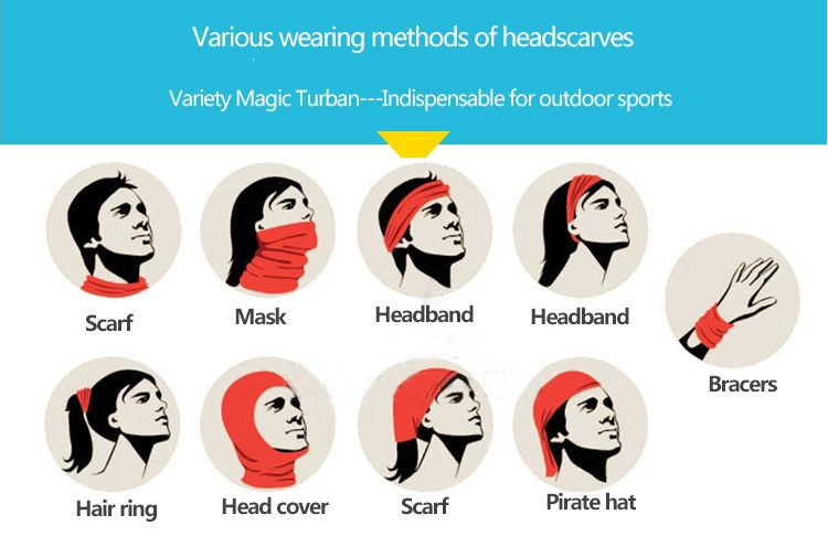 Multifunctional Headwear Bandana