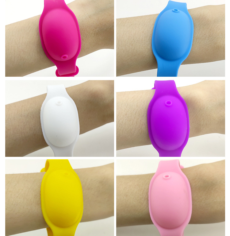 Wristband hand sanitizers