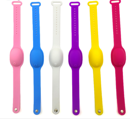 Wristband hand sanitizers