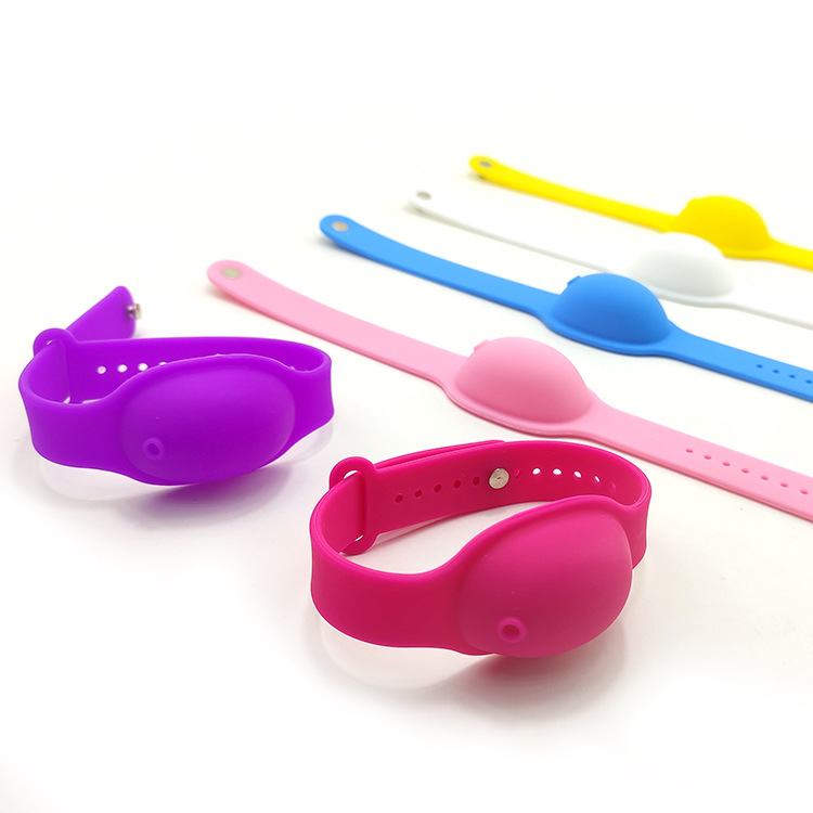 Wristband hand sanitizers